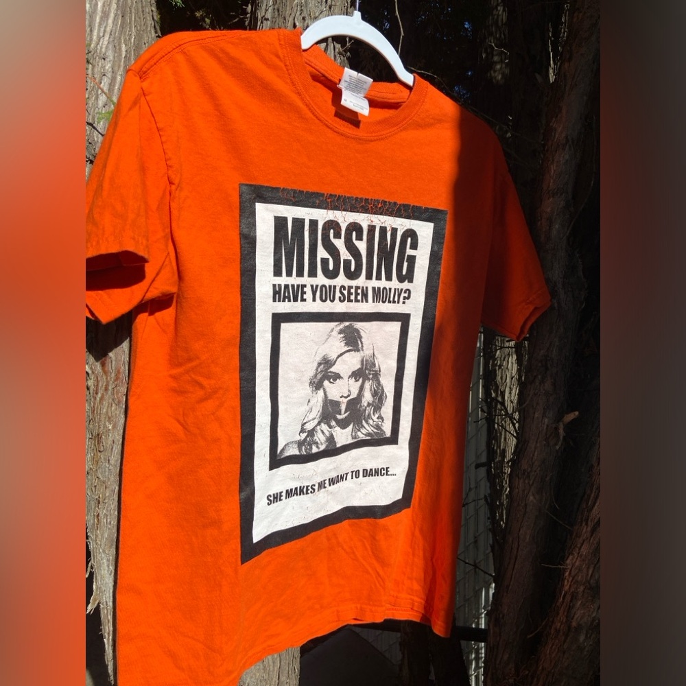 2000s Missing: have you seen molly drug tee